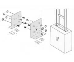 TRAY TO BOX ANGLE CONNECTOR
