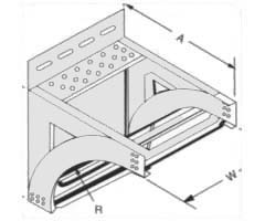 90�� VERTICAL CABLE SUPPORT ELBOWS
