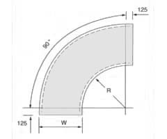 HORIZONTAL ELBOW COVER