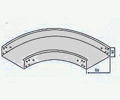 HORIZONTAL ELBOW (CABLE DUCT)